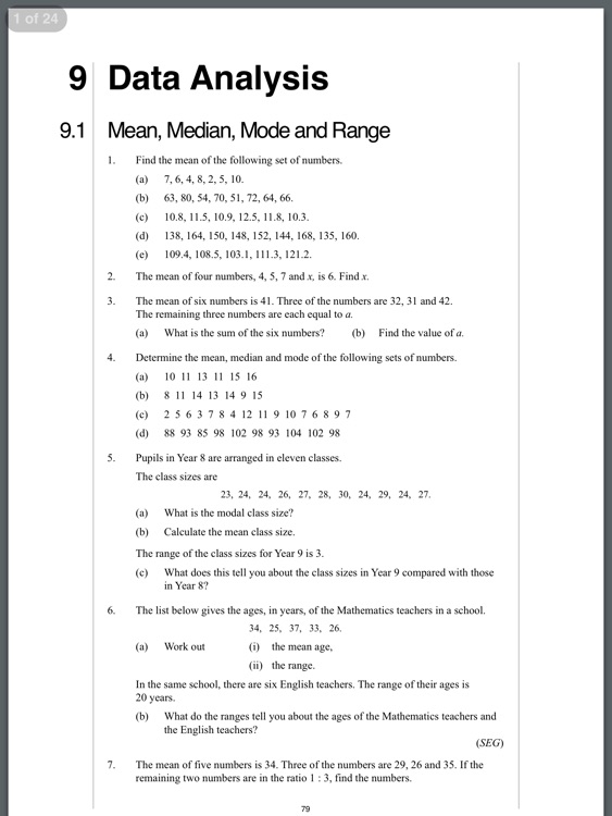 GCSE Mathematics Revision