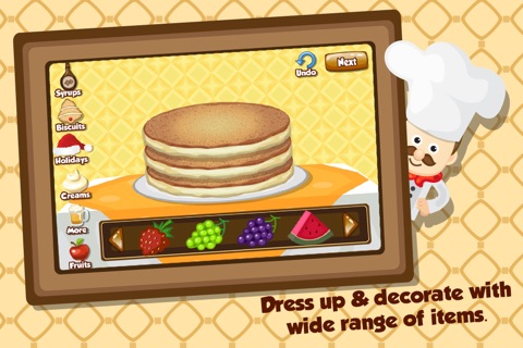 Pancake Maker Pro - Kids Cooking Game screenshot 3