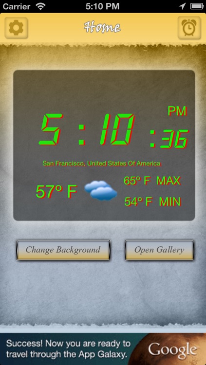 Alarm clock extra