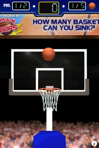 3 point hoops® basketball free iphone screenshot 3