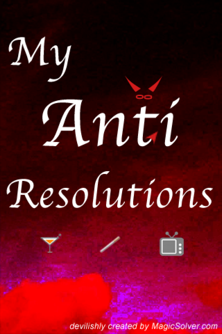 Anti Resolutions 2010 screenshot 2