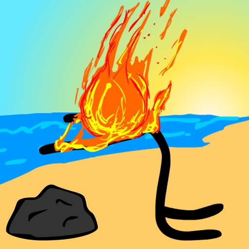 Stick Save - Stickman Beach Party icon