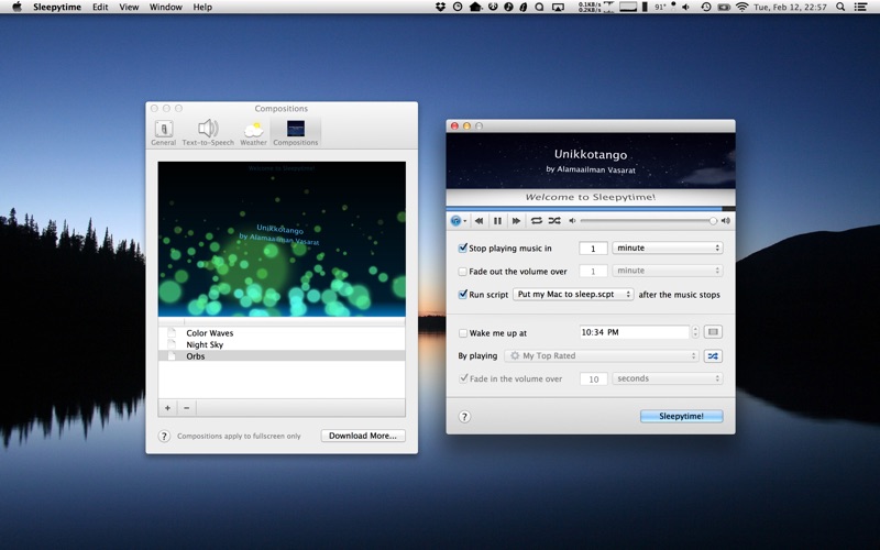 Screenshot #1 pour Sleepytime