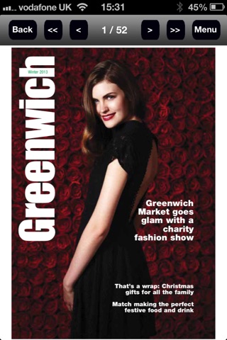 Скриншот из Greenwich Magazine Digital