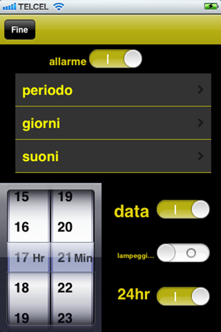 Gold Alarm Clock screenshot 3