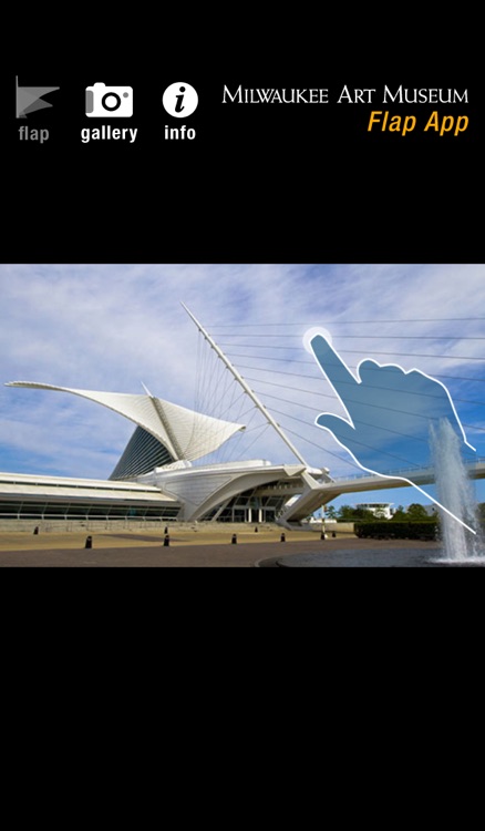 The Milwaukee Art Museum's Flap App for iPhone