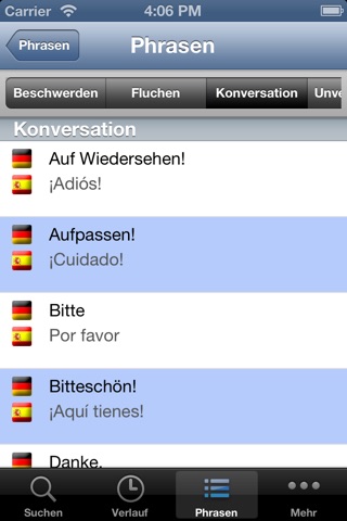 Deutsch Spanisch Wörterbuch mit Sprachausgabe screenshot 4