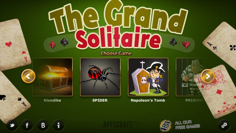Grand Solitaire Collection screenshot 1