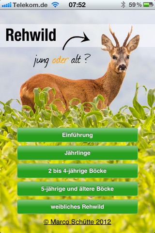 Rehwild ansprechen screenshot 2