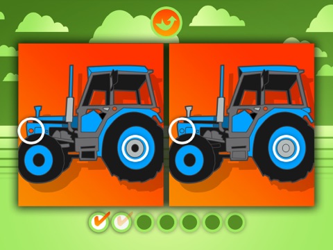 Screenshot #5 pour Tracteurs de la ferme - Activités pour les enfants : : Puzzles, Coloriages et autres jeux