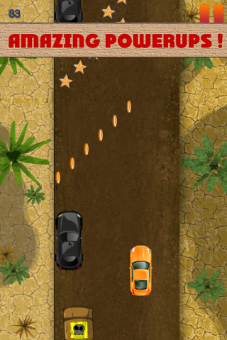 A Real Retro Highway Rider Speed Racing screenshot 3