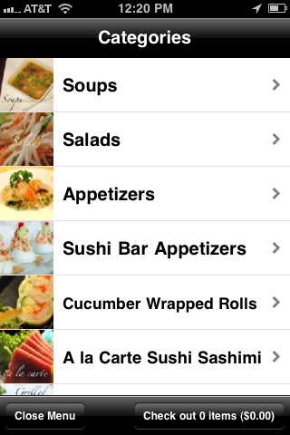 Tee-Jay Thai Sushi screenshot 2