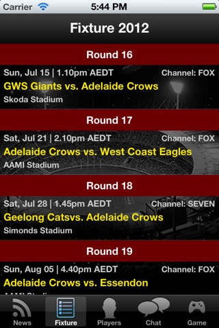 Crows Fan Club screenshot 3