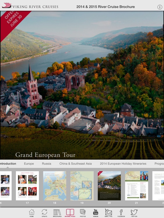 Viking Cruises Multimedia Brochures