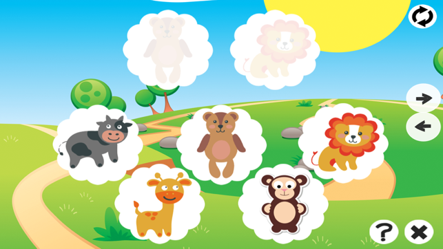 Animated Animal-Puppies Memo Kids & Baby Games For Toddlers!(圖4)-速報App