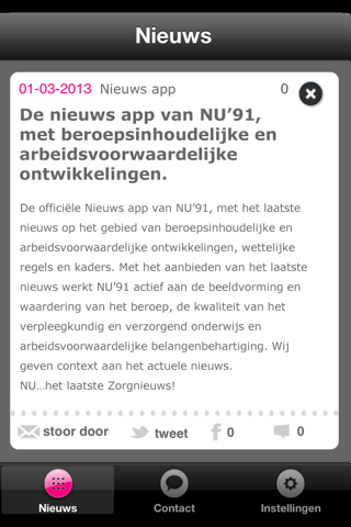 Nieuws app screenshot 3