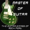 El sistema de juego de master of guitar  el jugador debe presionar botones del controlador en el tiempo exacto en el que las notas musicales se desplazan en la pantalla de juego, en donde el jugador debe obtener la mayor puntuación posible, para así, completar con éxito la canción y entrar en los marcadores on-line del juego