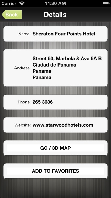 Panama GPS Map screenshot-3