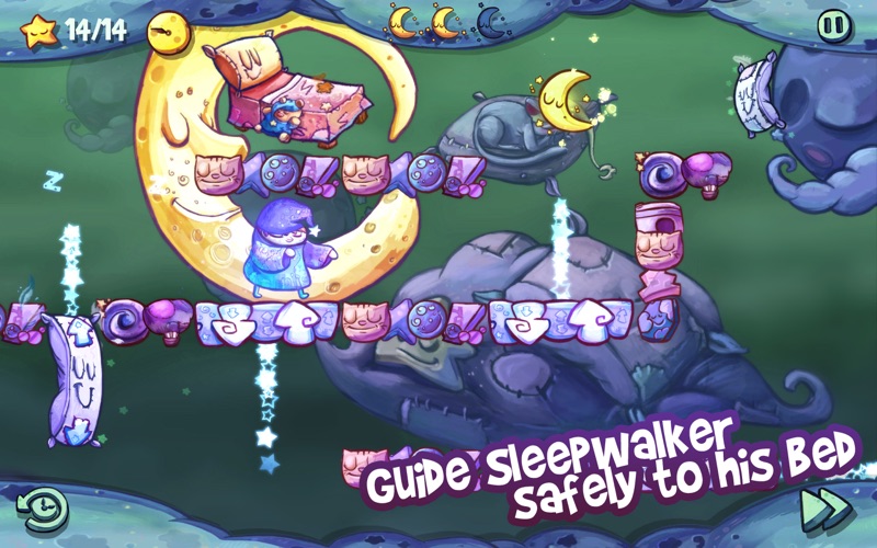 sleepwalker's journey hd free iphone screenshot 4