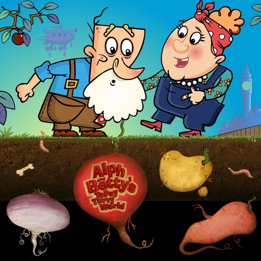 Alph and Betty's Topsy Turvy World iOS App