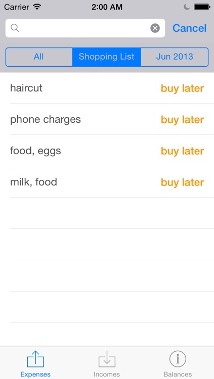 money zen simple personal finance and shopping list to save money track expenses