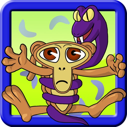 Monkey Zoo Banana Escape Story - Baby Gorilla, Ape, Chimp in Jungle Tale of Freedom from the Evil Zookeeper & Snake - Free iPhone/iPad Edition Game icon