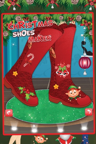 Christmas Shoes Maker Free Games screenshot 4