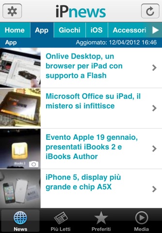 iPnews - News sull'iPhone screenshot 2