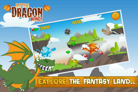 Little Dragon Wings: Fun Fantasy Adventure Quest screenshot 2
