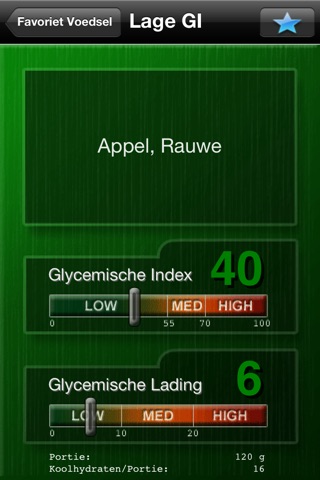 A Low GI Diet - Glycemic Index Search screenshot 2