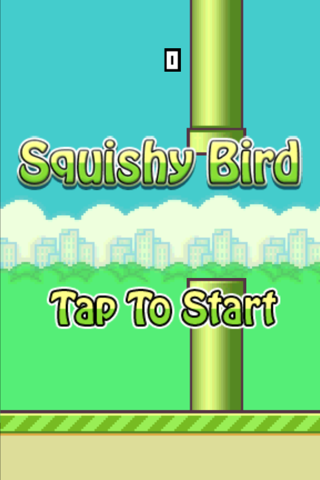 Squishy Bird - Flappy Wings Revenge Free screenshot 2