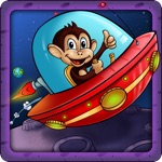 Gravity Star Monkey   Moon Surfers - Little Space Pet Adventure Free Game