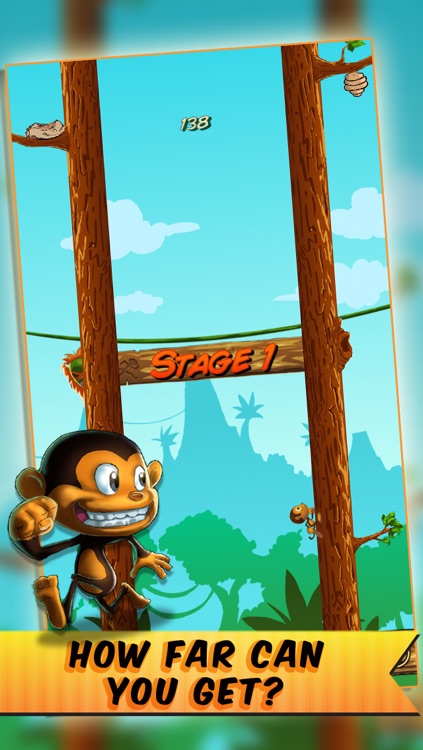 Monkey Run Cloud Escape: Mega Monkey Run 3