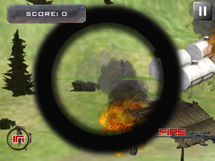 Army Sniper Valley War Free, game for IOS