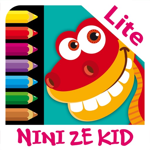 Color Jurassic Lite - Coloring Exercises for Kids Icon