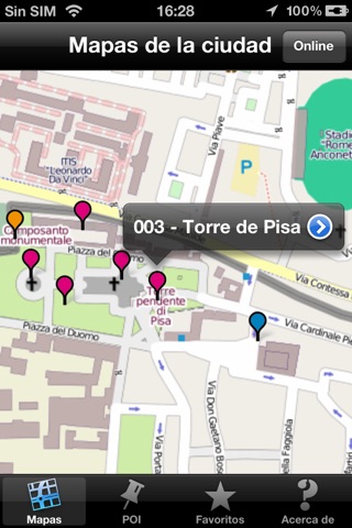 Pisa audio guía turística (audio en español) screenshot 2