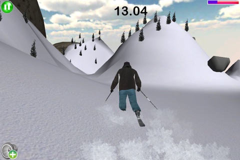 Real Skiing Free screenshot 2