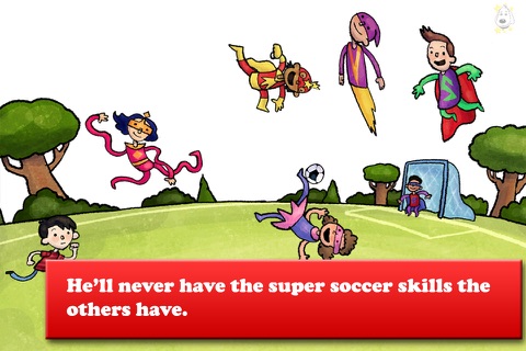 Brave Rooney and the Super-Sized Superheroes - Soccer, Healthy eating, and more - Bacciz screenshot 2