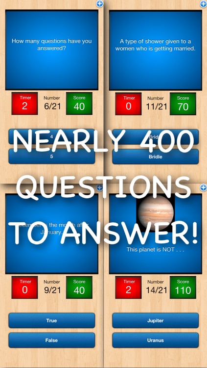 The Moron Quiz !