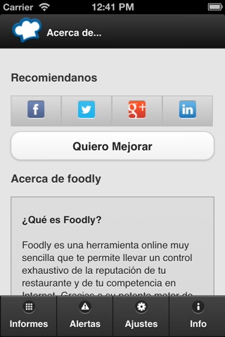 mFoodly Restaurantes screenshot 4