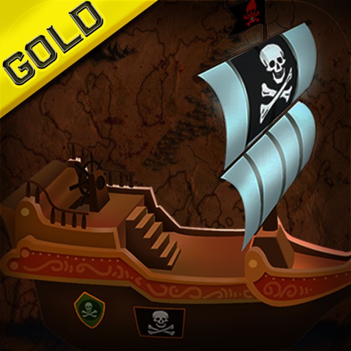 Tiny Pirate Ships : Treasures Hunter & Seeker - Gold Edition icon