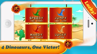 Run Dino Run 2: Play funny baby TRex Dinosaur racing in a prehistoric jurassic world park - Newest HD free game for iPad by Tiltan Gamesのおすすめ画像4