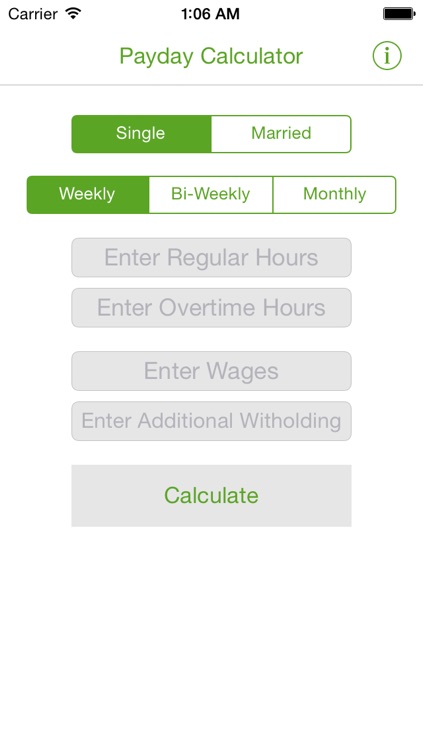 Payday CalculatorDLT