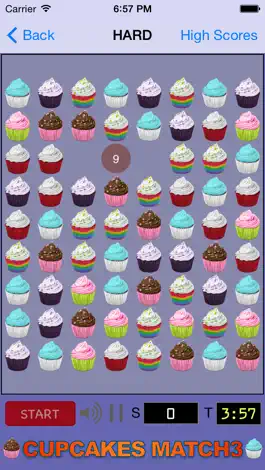Game screenshot Cupcakes Match 3 hack