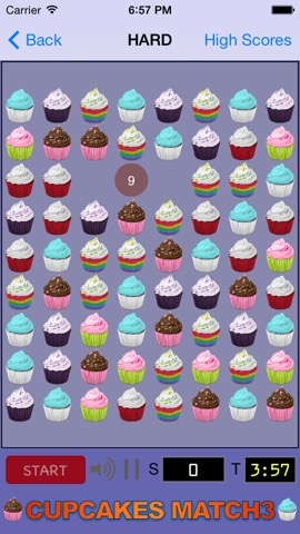 Cupcakes Match 3のおすすめ画像3