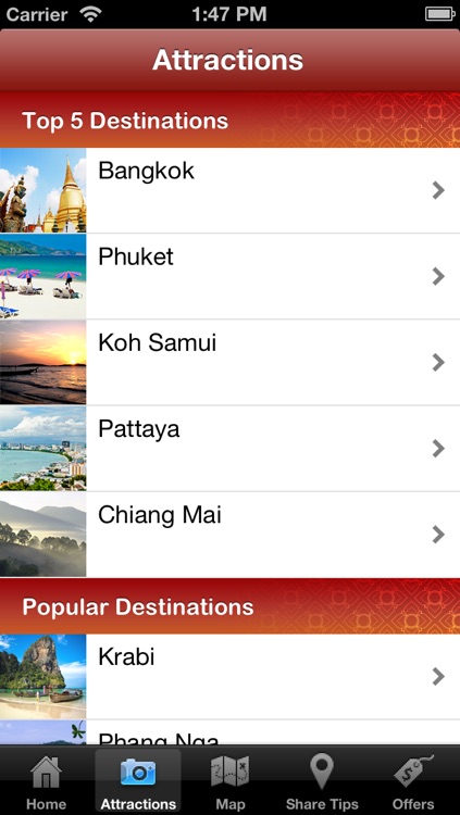 Thailand Travel by DiscoveryThailand.com (Free Version)