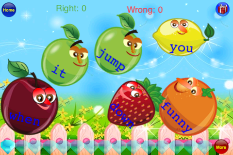 Fun Sight Words Free - Preschool, Kindergarten, First Grade, Second Grade, Third Grade screenshot 2
