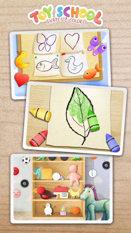 Toy School - Shapes and Colors (Free Kids Game)