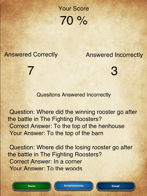 Reading Comprehension: Fable Edition screenshot-3