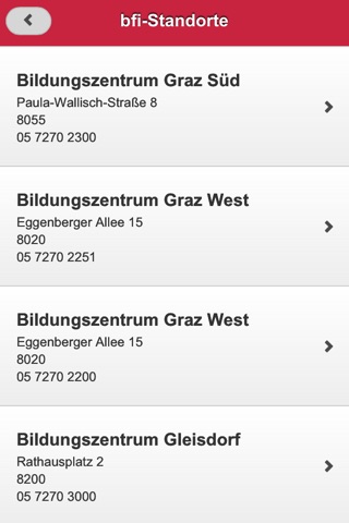 bfi Steiermark screenshot 4